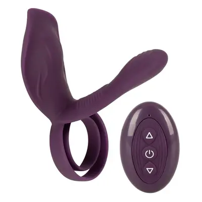 Strap-On-Me M - Attachable Air Wave Vibrator (Blue)