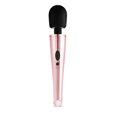 Rosy Gold Wand - Rechargeable Massage Vibrator (Rose Gold)