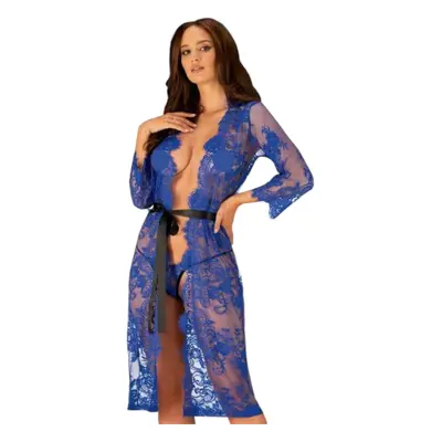 Obsessive Cobaltess - Lace Kimono (Blue)