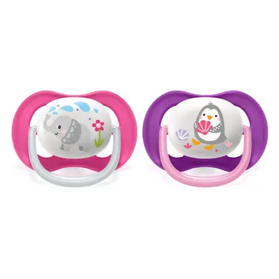 Philips Avent Ultra Air 6-18 m dudlík Girl 2 ks