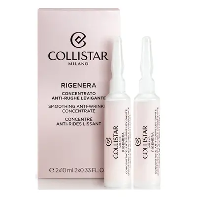 Collistar Rigenera Smoothing Anti-Wrinkle Concentrate intenzivní protivrásková péče 2x10 ml