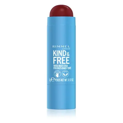 Rimmel Kind & Free multifunkční líčidlo pro oči, rty a tvář odstín 005 Berry Sweet 5 g