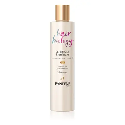 Pantene Hair Biology De-Frizz & Illuminate šampon pro suché a barvené vlasy 250 ml