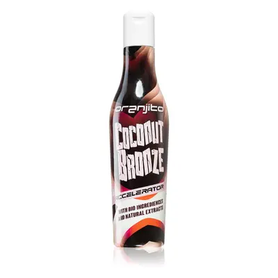 Oranjito Coconut Bronze Accelerator opalovací mléko do solária s biosložkami a urychlovačem opál