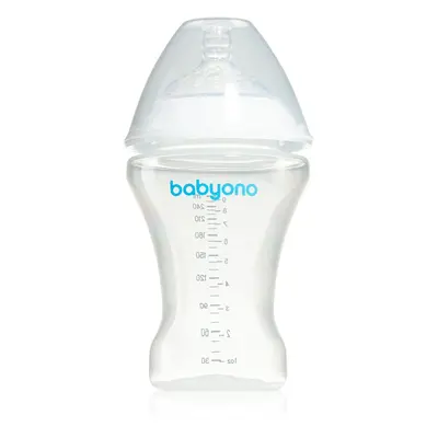 BabyOno Take Care kojenecká láhev anti-colic 0m+ 260 ml