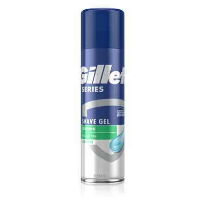 Gillette Series Sensitive gel na holení pro muže 200 ml