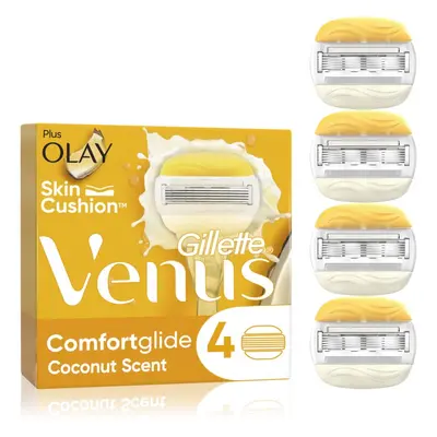 Gillette Venus ComfortGlide Olay Coconut náhradní břity 4 ks