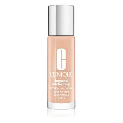 Clinique Beyond Perfecting™ Foundation + Concealer make-up a korektor 2 v 1 odstín 04 Cream Whip