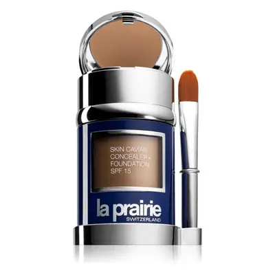 La Prairie Skin Caviar Concealer Foundation make-up a korektor SPF 15 odstín Mocha 30 ml