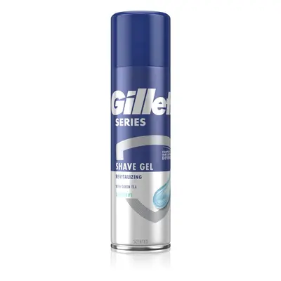 Gillette Series Revitalizing gel na holení s vyživujícím účinkem pro muže 200 ml