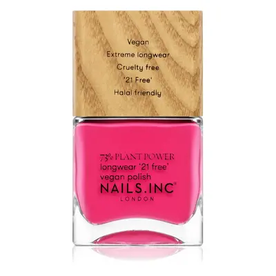 Nails Inc. Vegan Nail Polish dlouhotrvající lak na nehty odstín and breathe 14 ml