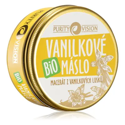 Purity Vision BIO tělové máslo s vanilkou 70 ml