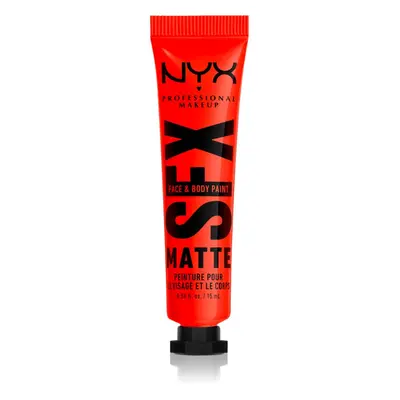 NYX Professional Makeup Halloween SFX Paints krémové stíny na obličej a tělo odstín 02 Fired Up 