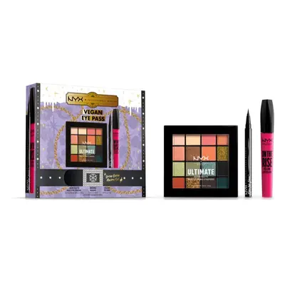 NYX Professional Makeup Limited Edition Xmass Eye Pass Set vánoční dárková sada pro perfektní vz