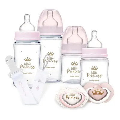 Canpol babies Royal Baby Set dárková sada pro děti od narození Pink 1 ks