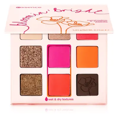 Essence Bloomin' Bright paletka očních stínů 5,85 g