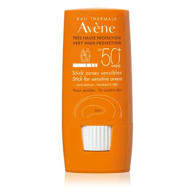 Avène Sun Stick for Sensitive Areas tyčinka na citlivá místa SPF 50+ 8 g