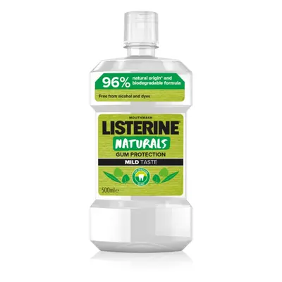 Listerine Naturals Gum Protection ústní voda Mild Mint 500 ml