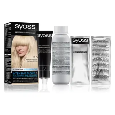 Syoss Intensive Blond odbarvovač pro zesvětlení vlasů odstín 13-5 Platinum Lightener 1 ks