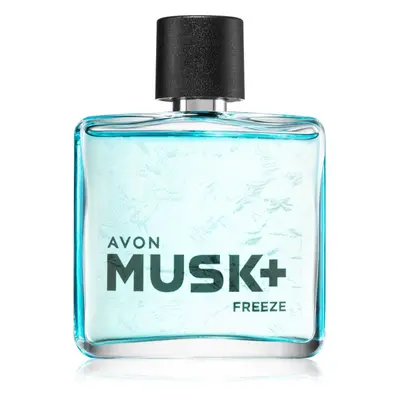 Avon Musk+ Freeze toaletní voda pro muže 75 ml