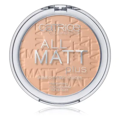 Catrice All Matt Plus matující pudr odstín 025 Sand Beige 10 g