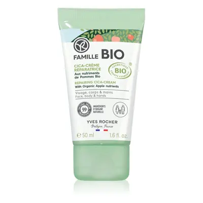 Yves Rocher FAMILLE BIO obnovující péče na tvář, ruce a tělo with Organic Apple 50 ml