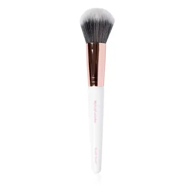 Brushworks Blush Brush White & Gold štětec na tvářenku 1 ks