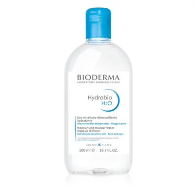 Bioderma Hydrabio H2O micelární čisticí voda pro dehydratovanou pleť 500 ml