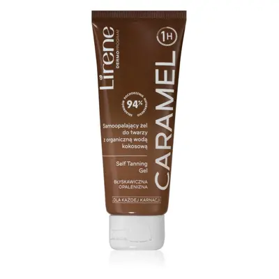 Lirene Perfect Tan samoopalovací gel na obličej 75 ml