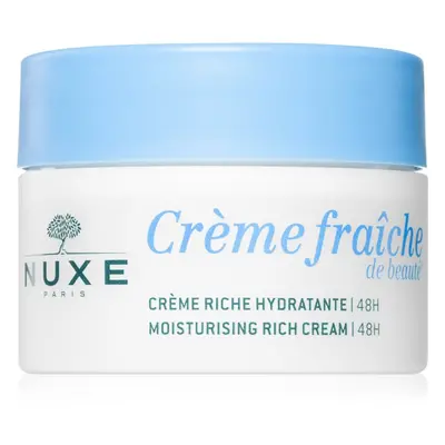 Nuxe Crème Fraîche de Beauté výživný hydratační krém pro suchou až velmi suchou citlivou pleť 50