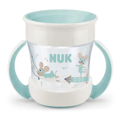 NUK Magic Cup Mini hrnek s držadly 6m+ Green 160 ml