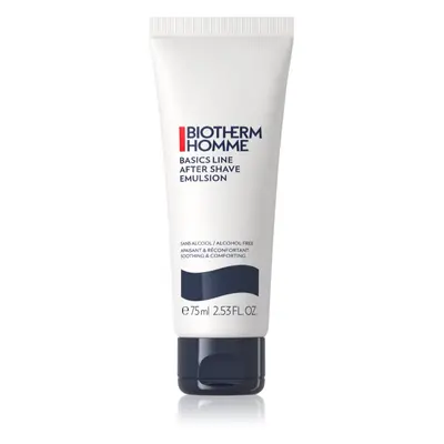 Biotherm Homme Basics Line After Shave Emulsion emulze po holení bez alkoholu pro muže 75 ml