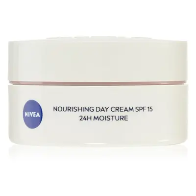 Nivea 24 h Moisture výživný denní krém SPF 15 50 ml