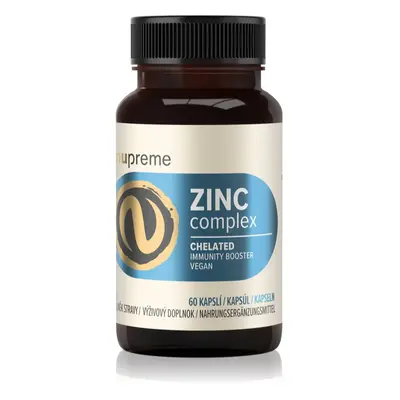 Nupreme Zinc Complex Chelated podpora imunity pro podporu imunitního systému, krásnou pleť, neht