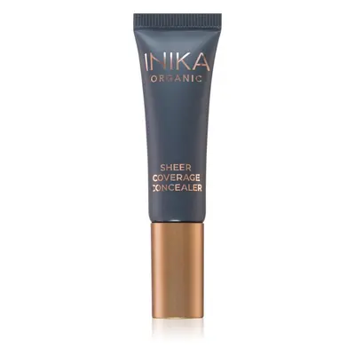 INIKA Organic Sheer Coverage krémový krycí korektor proti kruhům pod očima odstín Sand 10 ml