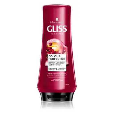 Schwarzkopf Gliss Color Perfector ochranný kondicionér pro barvené vlasy 200 ml