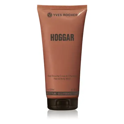 Yves Rocher Hoggar sprchový gel na tělo a vlasy pro muže 200 ml