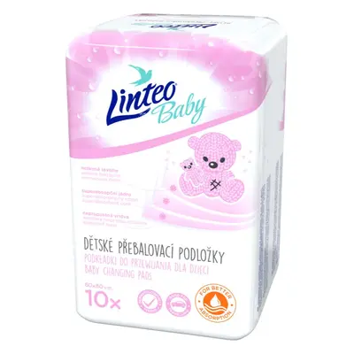 Linteo Baby Changing Pads přebalovací podložky 60x60 10 ks