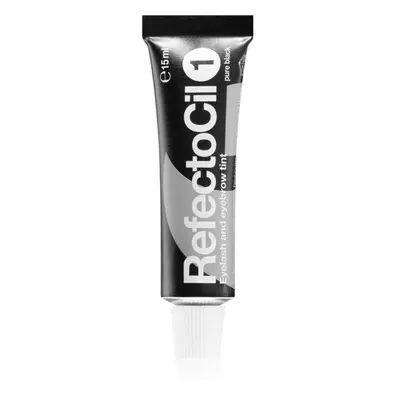 RefectoCil Eyelash and Eyebrow barva na obočí a řasy odstín 1 Pure Black 15 ml