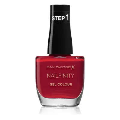 Max Factor Nailfinity Gel Colour gelový lak na nehty bez užití UV/LED lampy odstín 310 Red Carpe