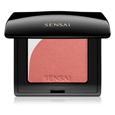 Sensai Blooming Blush rozjasňující tvářenka se štětečkem odstín 03 Blooming Coral 4 g