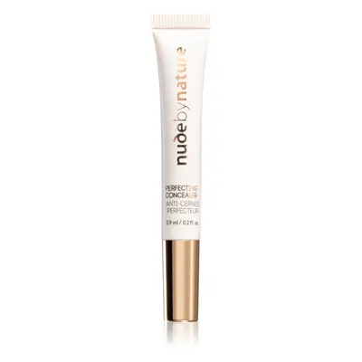 Nude by Nature Perfecting Concealer tekutý krycí korektor odstín 02 Porcelain Beige 5.9 ml