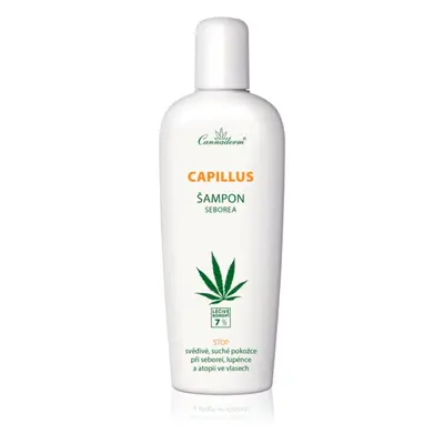 Cannaderm Capillus Seborea Shampoo bylinný šampon pro podrážděnou pokožku hlavy 150 ml