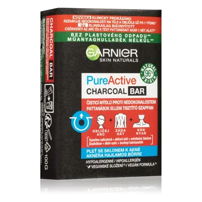 Garnier Pure Active Charcoal čisticí mýdlo 100 g