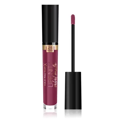 Max Factor Lipfinity Velvet Matte matná tekutá rtěnka odstín 050 Saint Berry 3,5 ml