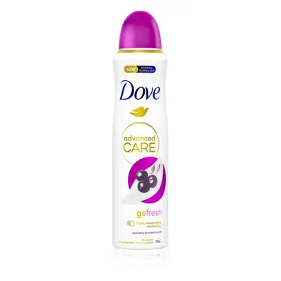 Dove Advanced Care Antiperspirant antiperspirant ve spreji 72h Acai Berry & Waterlily 150 ml