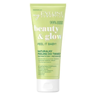 Eveline Cosmetics Beauty & Glow Peel It Baby! enzymatický peeling 2 v 1 75 ml