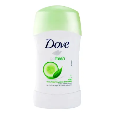 Dove Go Fresh Antiperspirant tuhý antiperspirant Cucumber & Green Tea 40 ml