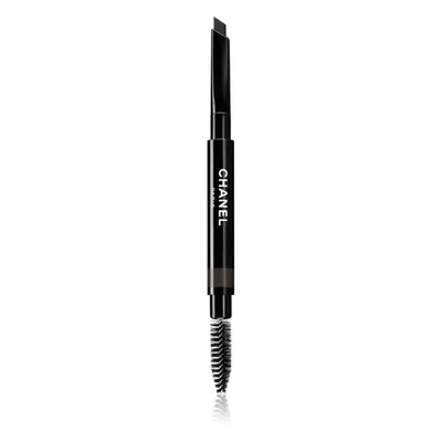 Chanel Stylo Sourcils Waterproof voděodolná tužka na obočí s kartáčkem odstín 812 Ebène 0.27 g