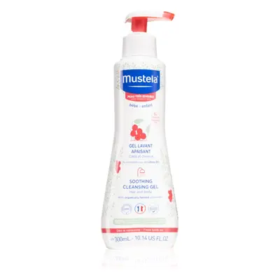 Mustela Bébé zklidňující čisticí gel pro děti od narození 300 ml